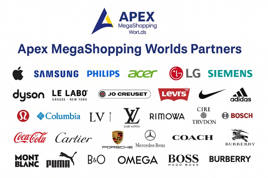 Apex MegaShopping Worlds partners