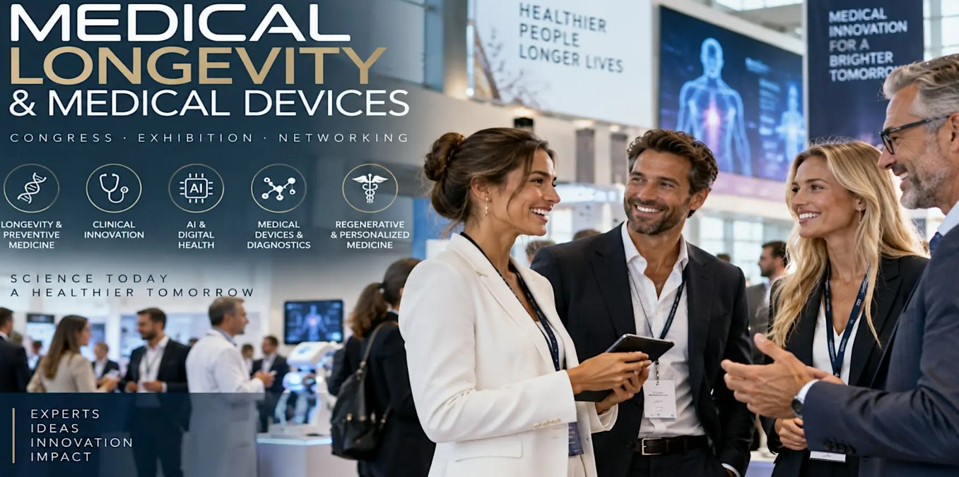 Medical Longevity and Medical Devices congress, exhibition and networking