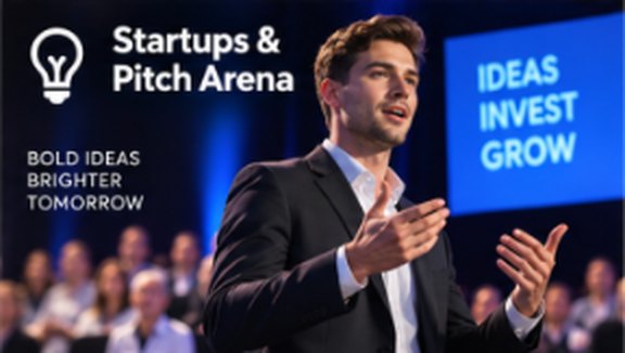 Pavilion 08 — Startups & Pitch Arena